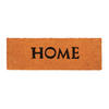 FUSSMATTE - Orange, Kunststoff/Textil (75/25cm) - Relaxdays