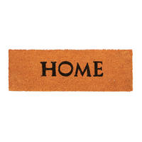 FUSSMATTE - Orange, Kunststoff/Textil (75/25cm) - Relaxdays