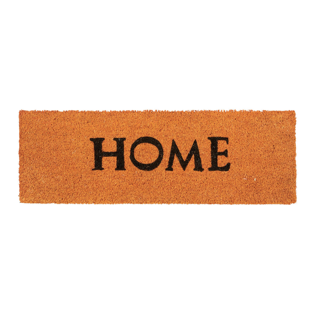 FUSSMATTE - Orange, Kunststoff/Textil (75/25cm) - Relaxdays