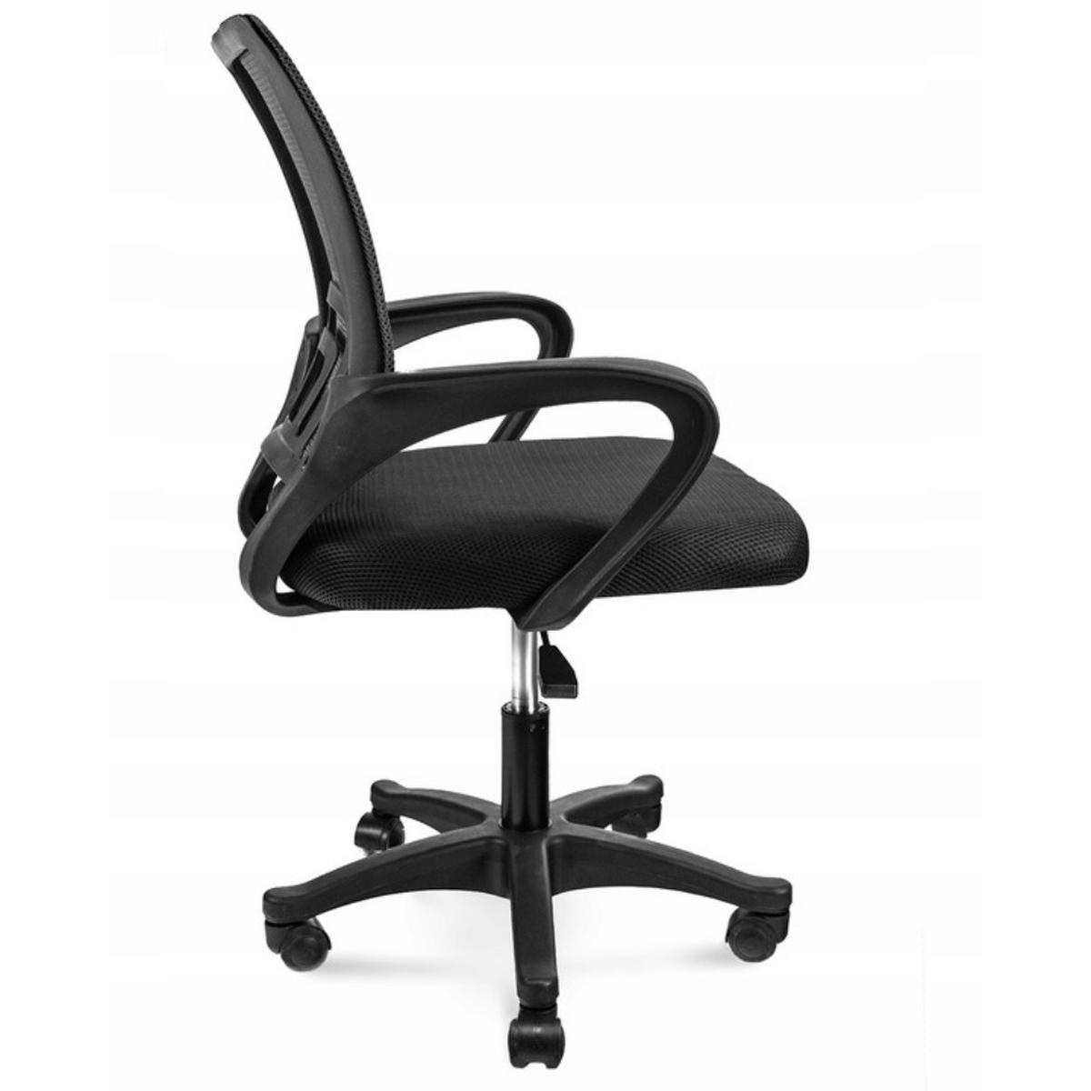 DREHSTUHL Smart - schwarz - Schwarz, Kunststoff (64/91/54cm) - JuMi