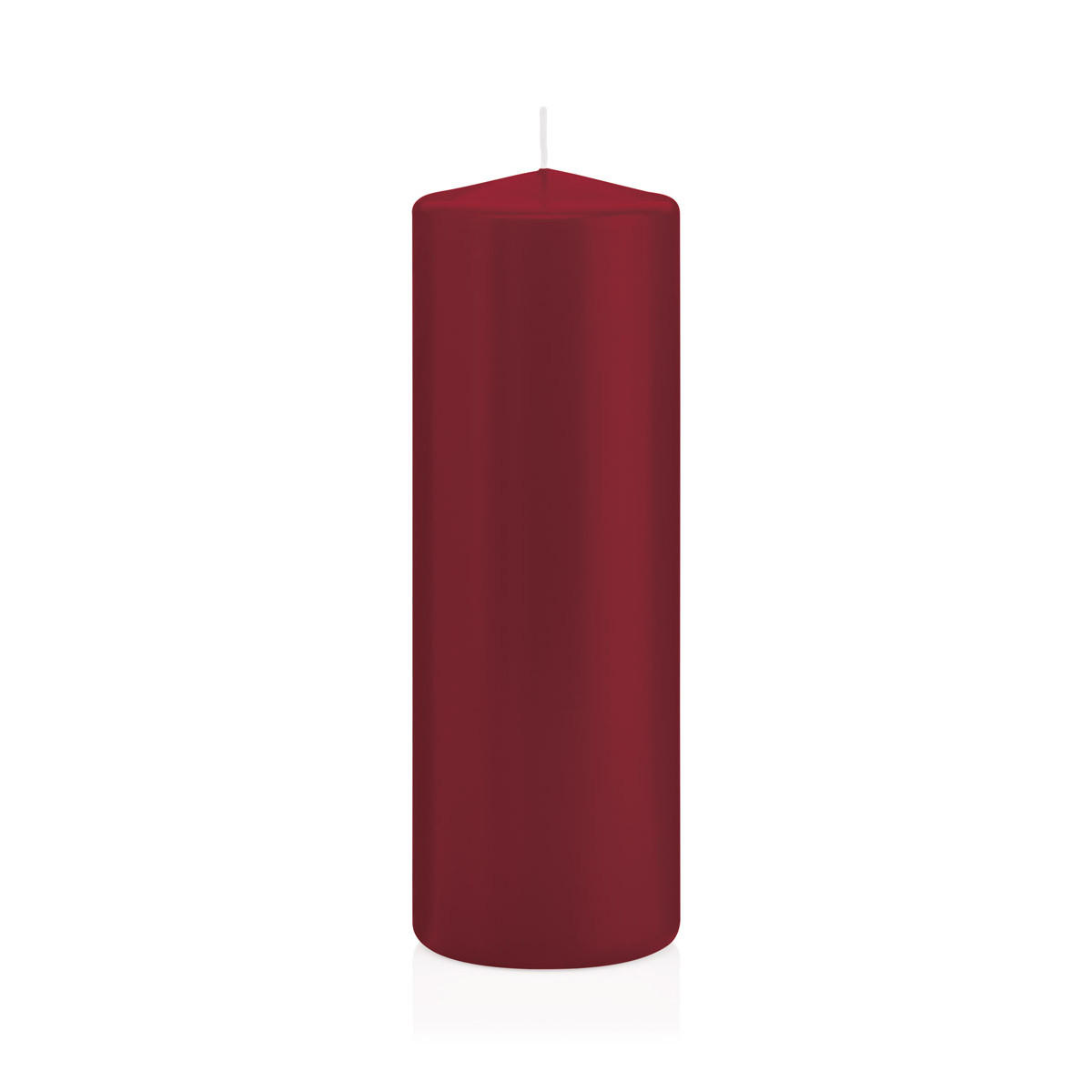 Wiedemann Kerzen Stumpenkerzen Bordeaux 20 cm
