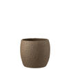 BLUMENTOPF ENYA - Töpferei - Braun - XL - Ø 28 cm - Braun, Keramik (28/26cm) - J-Line