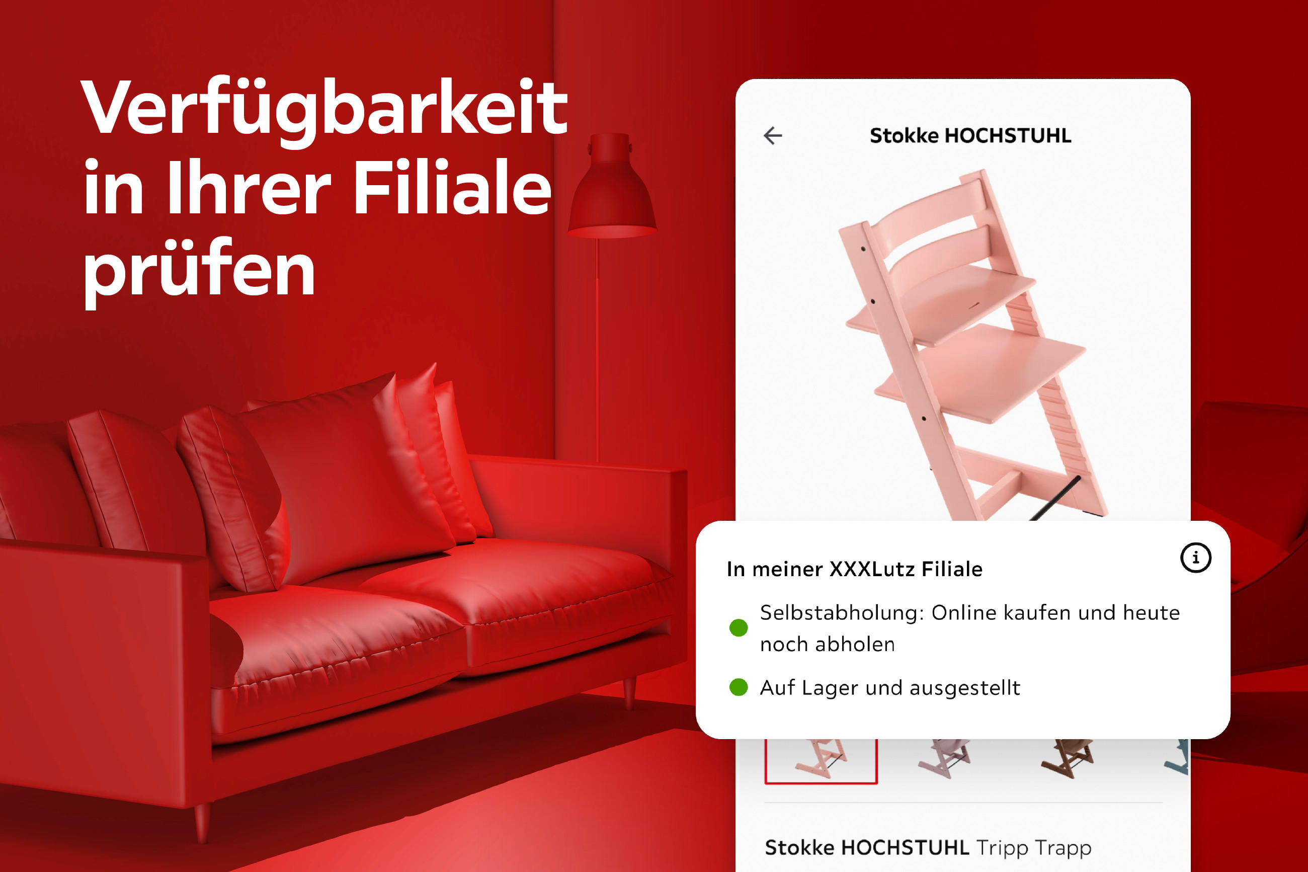 Verfügbarkeit in Ihrer Filiale prüfen