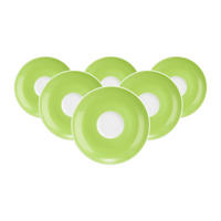 ESPRESSOUNTERTASSEN Liberty Pure Colors Lime Green ø 12 cm 6er Set - Grün, Keramik (12cm) - Seltmann Weiden