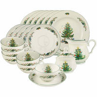 TEESERVICE Marieluise Weihnachten bunt 20er Set - Multicolor, Keramik (1/1/1cm) - Seltmann Weiden