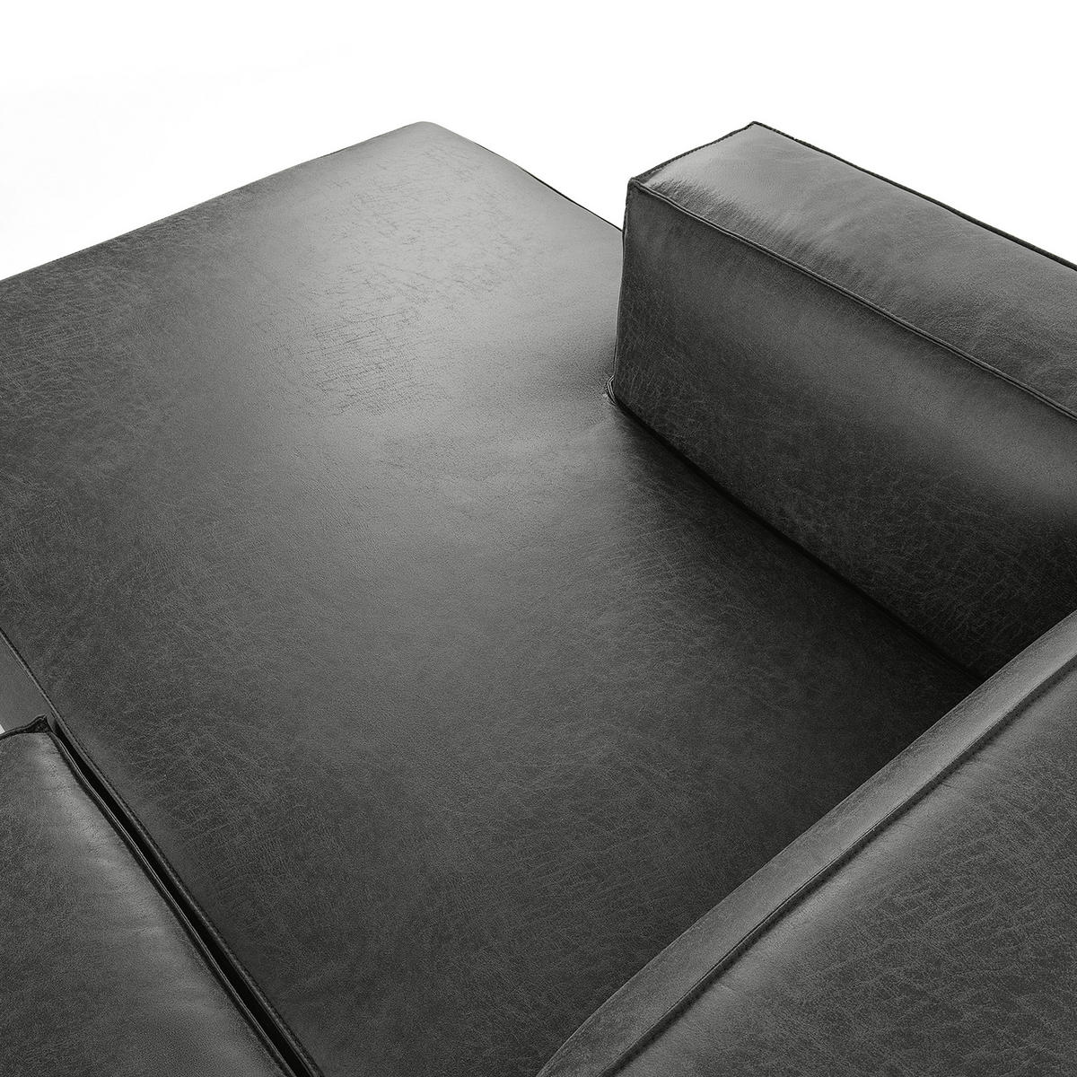 ECKSOFA LINKS FEROX, Dunkelgrau - Dunkelgrau, Holz/Holzwerkstoff (300/175cm) - KONSIMO®