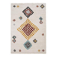 TEPPICH weich dick Ethno-Stil mehrfarbig - Multicolor, Textil (160/230cm) - AFK Living