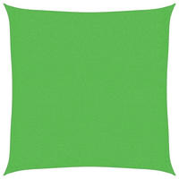 SONNENSEGEL 160 g/m² Hellgrün 3,6x3,6 m HDPE - Grün, Textil (360/360cm) - furnicato