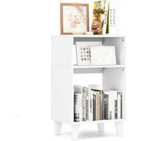 BEISTELLTISCH 65cm Weiß - Weiß, Holz (40/30/65cm) - COSTWAY