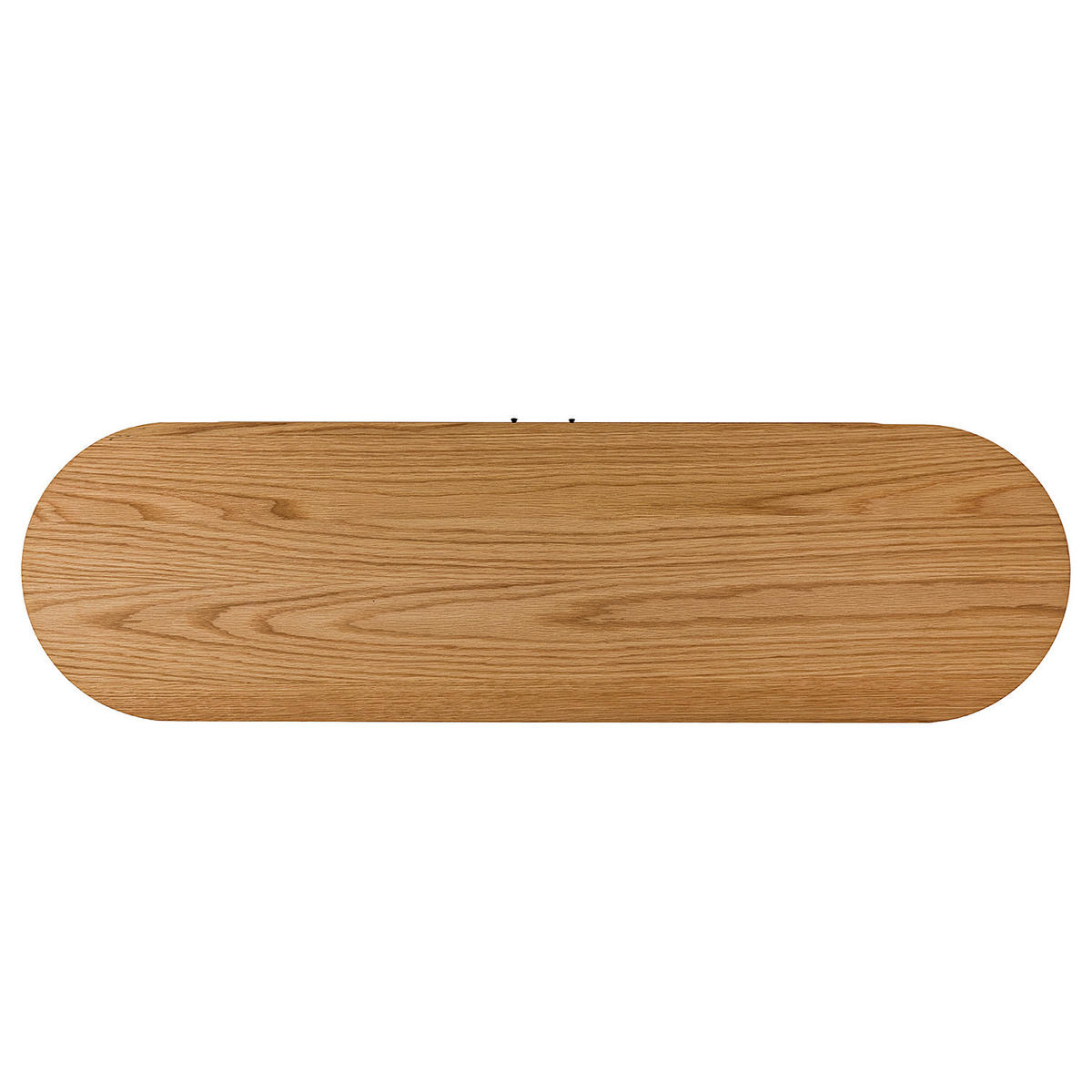 SIDEBOARD - Echtholzfurnier - Eichefarben/Schwarz, Holzwerkstoff (140/76/40cm) - home24