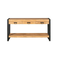 BEISTELLTISCH Boaz Braun 35/150/76 cm - Braun, Holz (35/150/76cm) - Starfurn