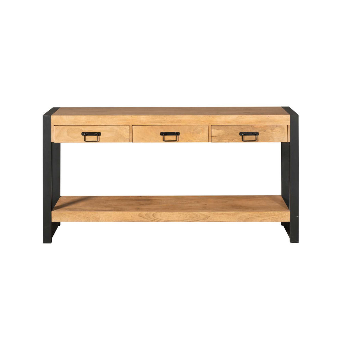 BEISTELLTISCH Boaz Braun 35/150/76 cm - Braun, Holz (35/150/76cm) - Starfurn