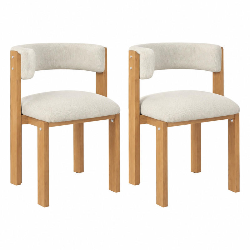 Meubliv Esszimmerstuhl Beige 44x72.5x54.5 cm