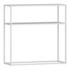 KONSOLENTISCH Kuhmo - Weiß, Metall (30/80/80cm) - [en.casa]