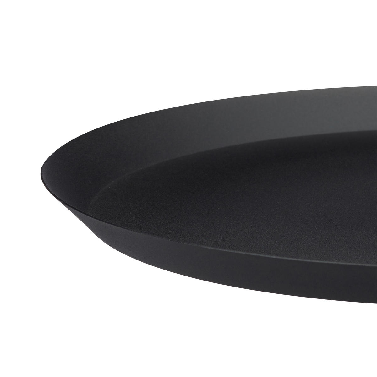 BEISTELLTISCH - Schwarz, Metall (40/40/59.5cm) - Relaxdays