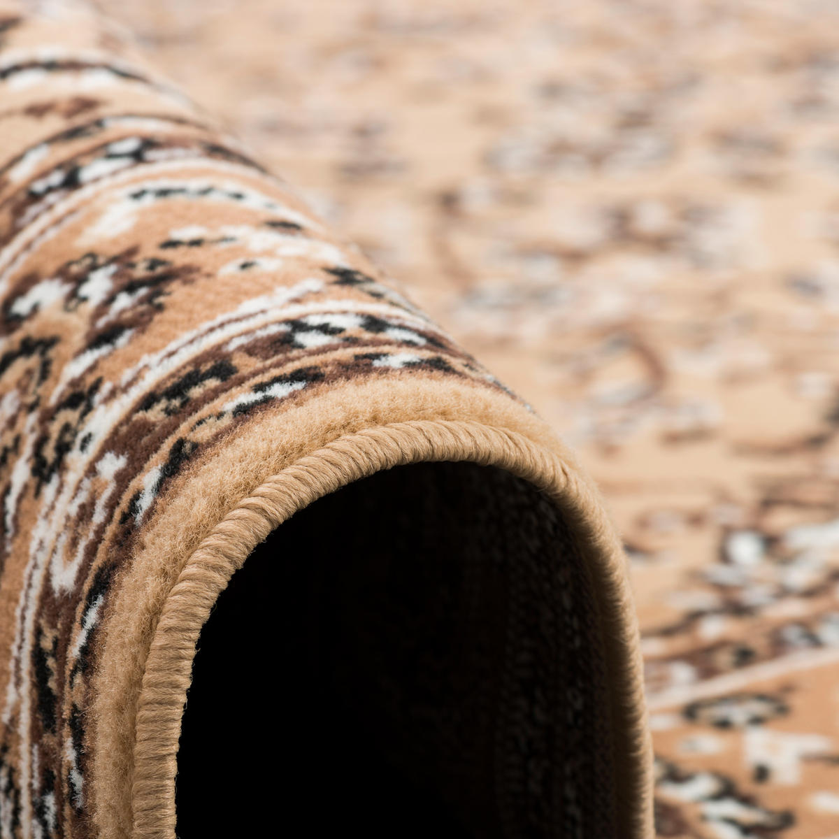 ORIENT TEPPICH TRENDLINE BEIGE BORDÜRE - Beige, Textil (80/150cm) - Pergamon