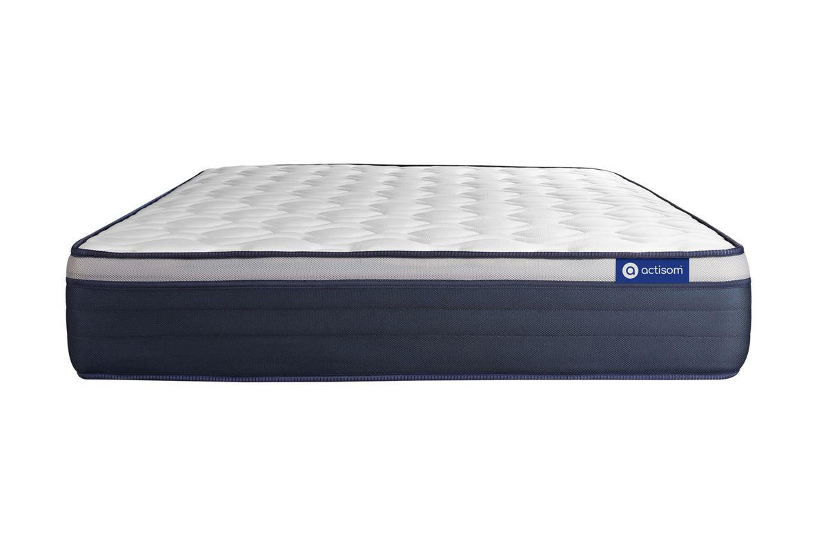 MATRATZE Actiflex max Taschenfederkern und Memory-Schaum 180 x 190 cm h3 - Weiß, Textil (180/190cm) - ACTISOM
