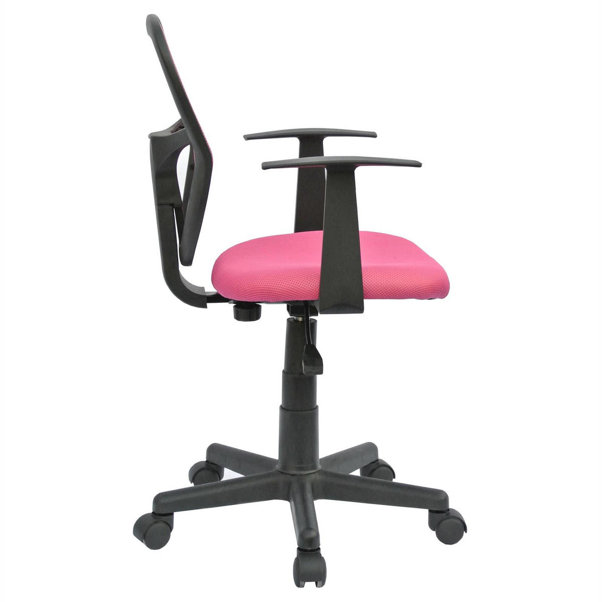 KINDERDREHSTUHL STUDIO - Pink, Textil (53/92/52cm) - CARO-Möbel