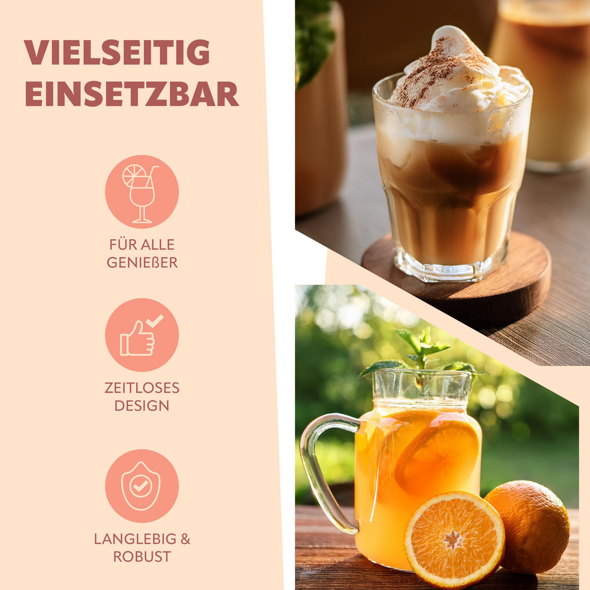 GLAS-TRINKHALME - Transparent, Glas (0.8/15cm) - bremermann