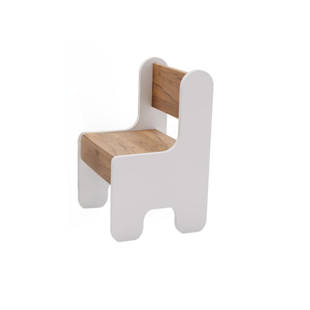 KINDERSITZGRUPPE Miki - Weiß, Holzwerkstoff (70/55/40cm) - RAUMHIRSCH FURNITURE