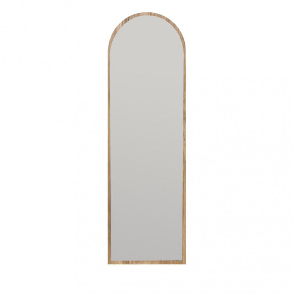 STANDSPIEGEL aus Holz 50x160cm - Emri - Dunkles Holz - Nussbaumfarben, Holz (50/160/2.2cm) - Drawer