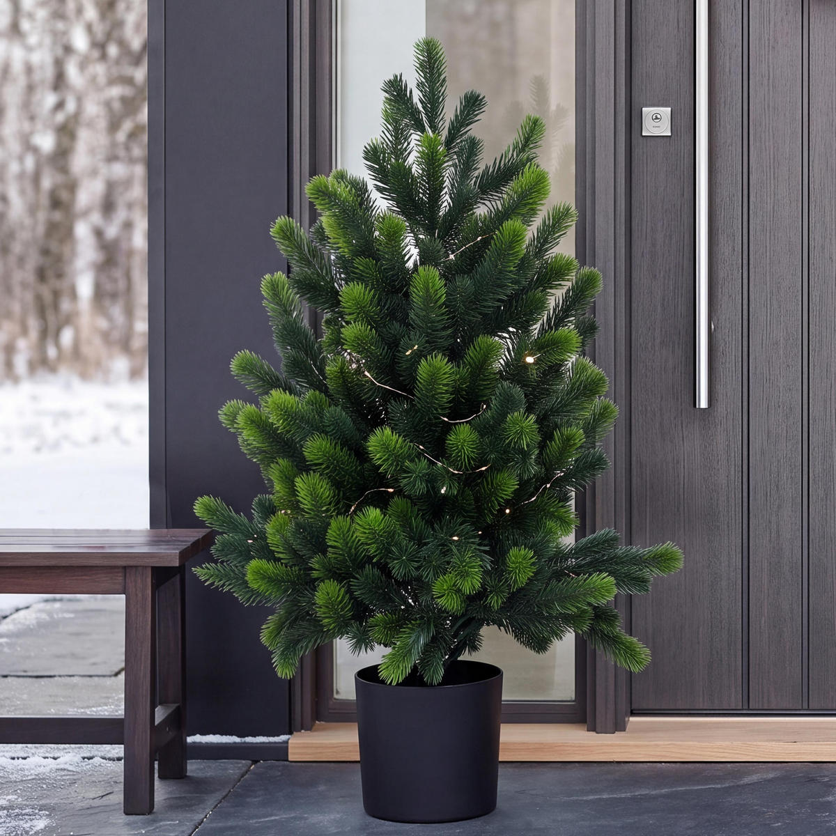 WEIHNACHTSBAUM Grün - Grün, Kunststoff (60cm) - MCW