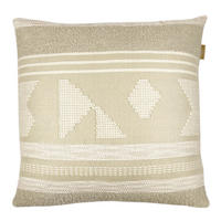 DEKOKISSEN Crafty cremefarbe 50x50 - Weiß, Textil (50/50/12cm) - Malagoon
