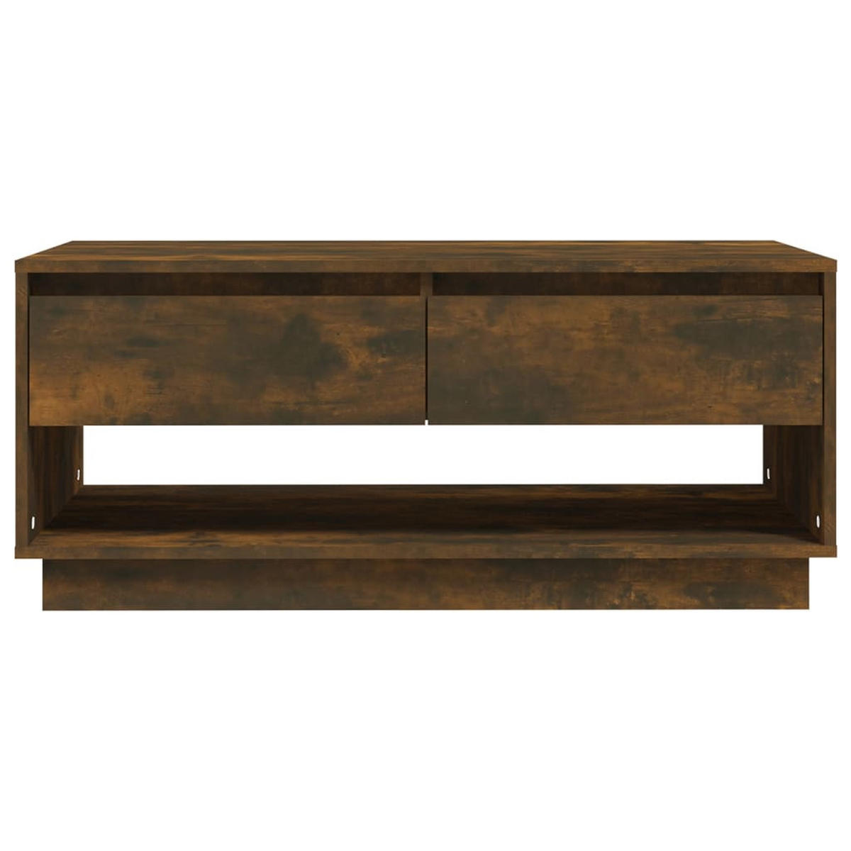 COUCHTISCH Räuchereiche 102,5x55x44 cm Holzwerkstoff - Braun, Holzwerkstoff (102.5/55/44cm) - furnicato