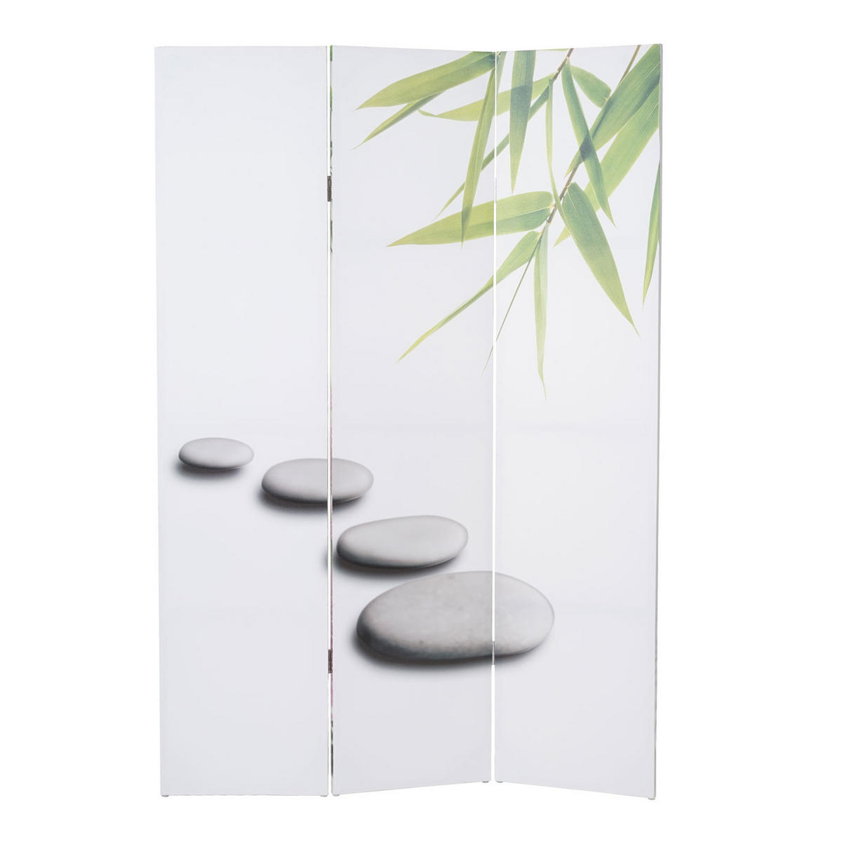 FOTO-PARAVENT Weiß, Altrosa - Altrosa/Weiß, Holz (120/180/2cm) - MCW