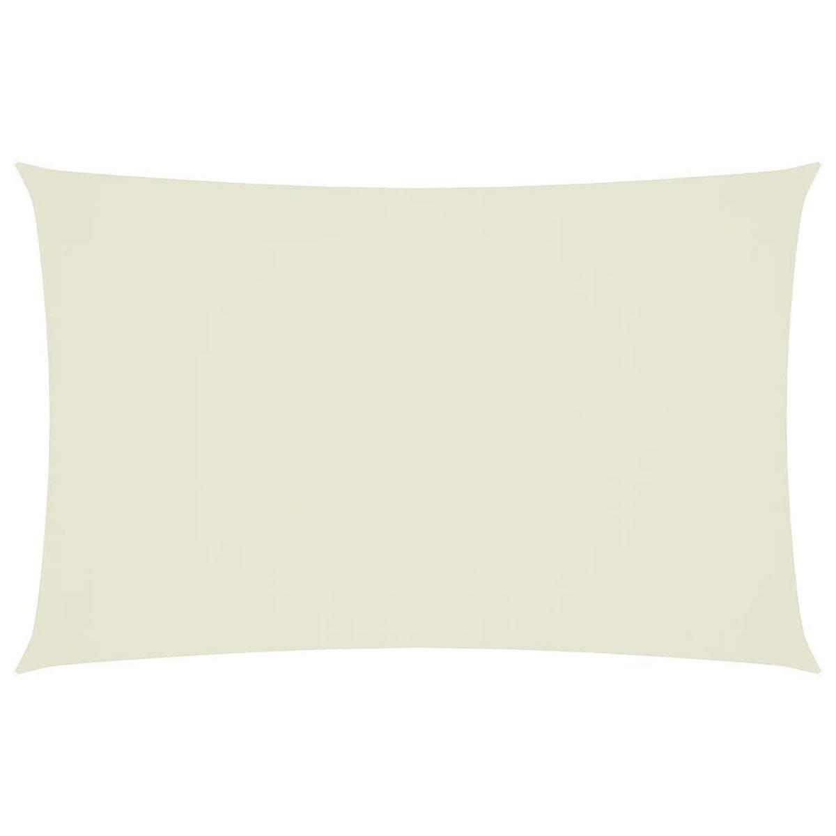 SONNENSEGEL Oxford-Gewebe Rechteckig 2,5x5 m Creme - Creme, Textil (500/250cm) - furnicato