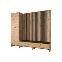 GARDEROBE Balma VI - Braun, Holzwerkstoff (230/206/44cm) - MIRJAN24