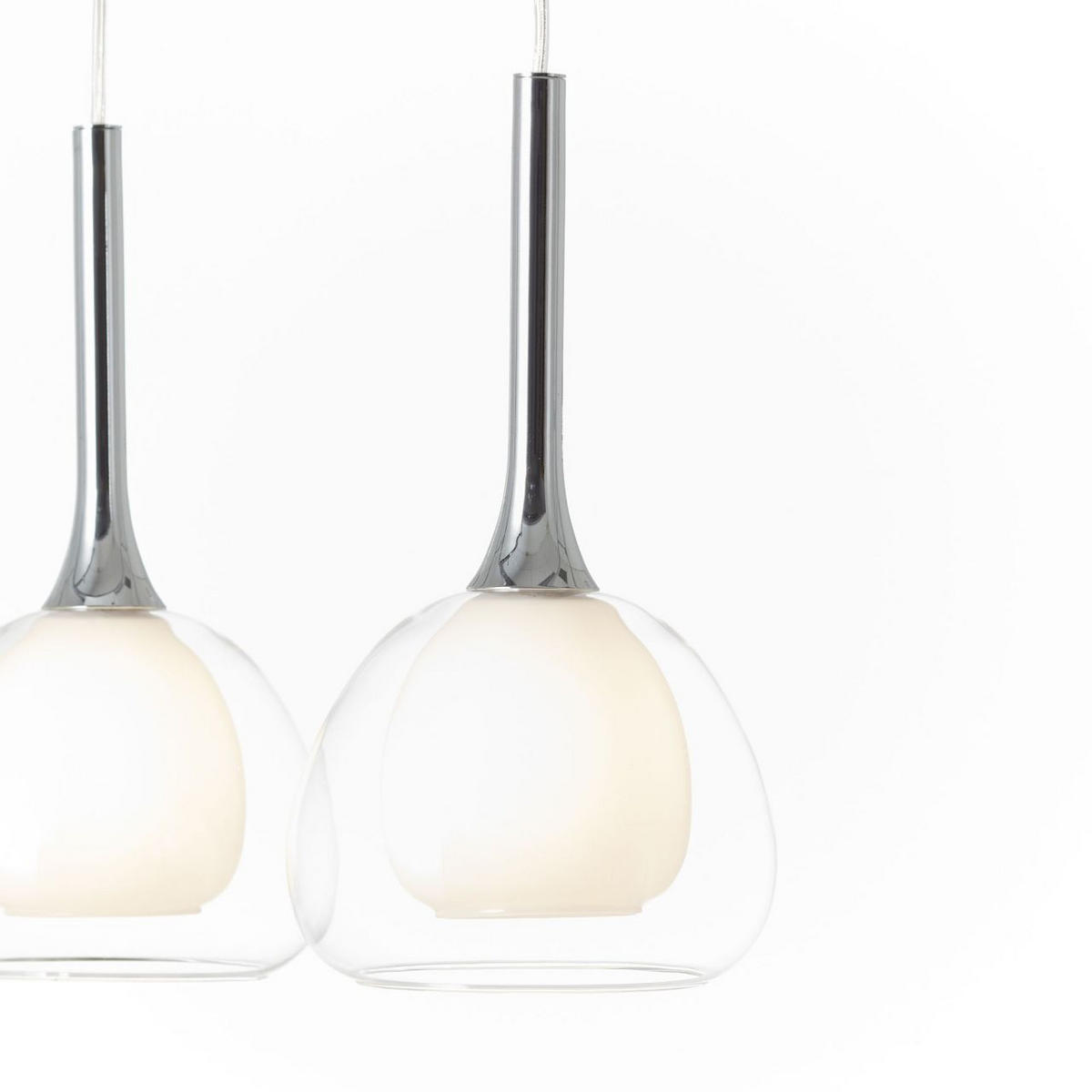 PENDELLEUCHTE Hadan 85573/15 - Weiß, Metall (16/66/120cm) - Brilliant