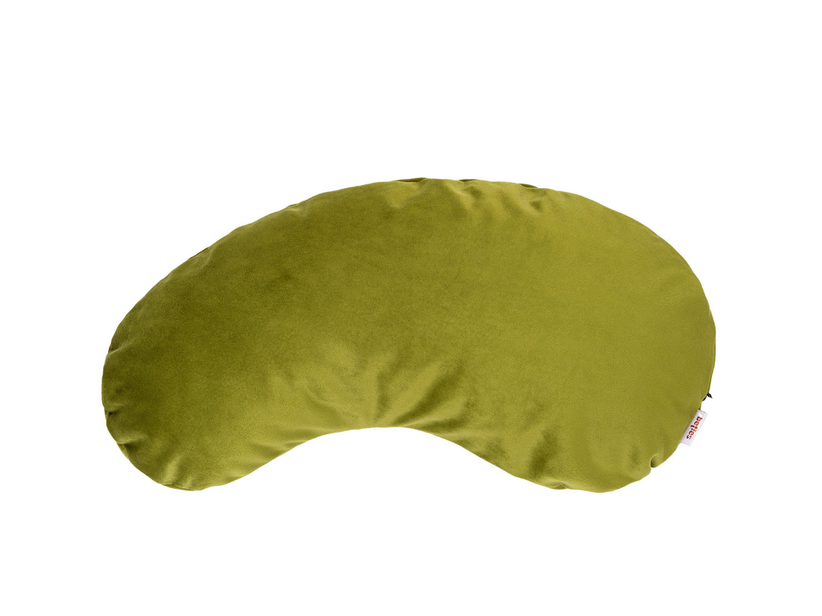 KISSEN-BOHNE Samt&Sonders mai-grün 45/25 cm - Olivgrün/Grün, Textil (25/45cm) - beties Heimtextil