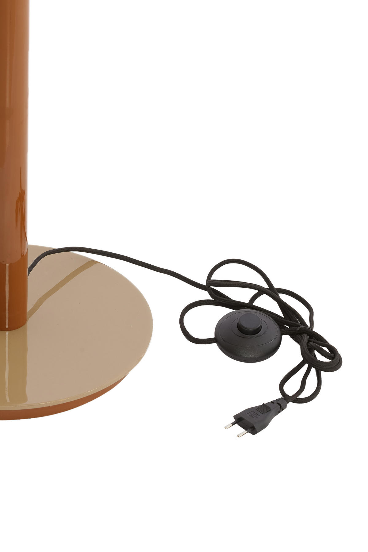 STEHLAMPE Marivet Braun 40/40/155 cm - Braun, Metall (40/40/155cm) - Light & Living