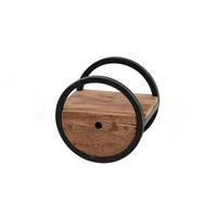 WANDREGAL RADEL Braun Holz - Braun, Holz (30/30/25cm) - KAWOLA