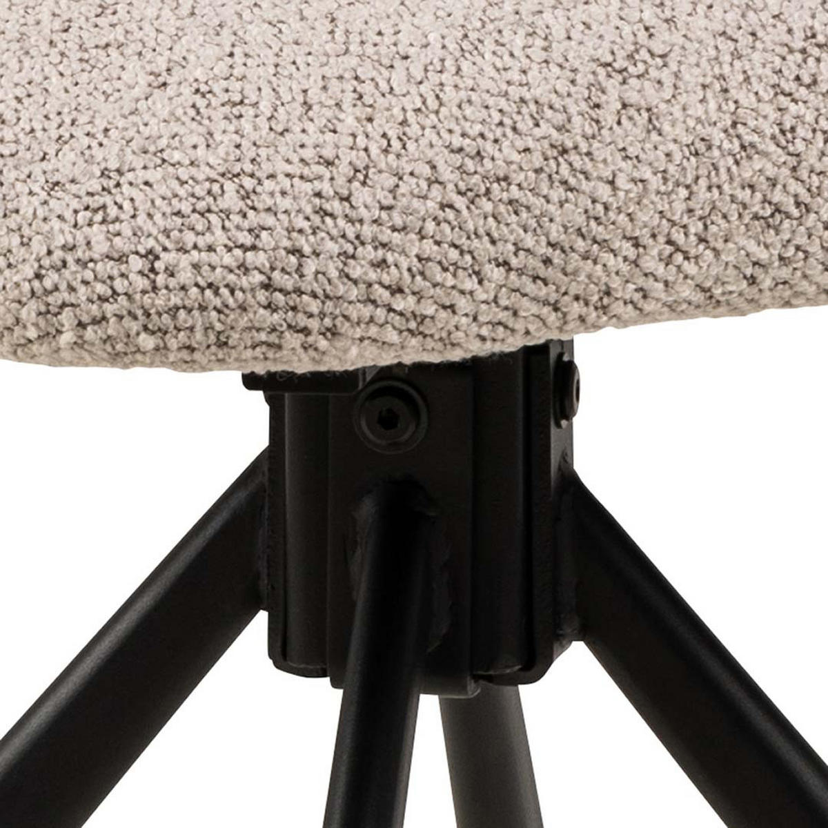 2ER Set ESSZIMMERSTUHL Beige - Beige, Textil (46/80/58cm) - ebuy24