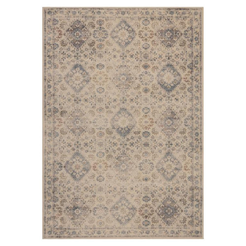 VINTAGE-TEPPICH Mastic Beige/Grau 160x230 cm - Multicolor, Textil (160/230cm) - Vercai Rugs