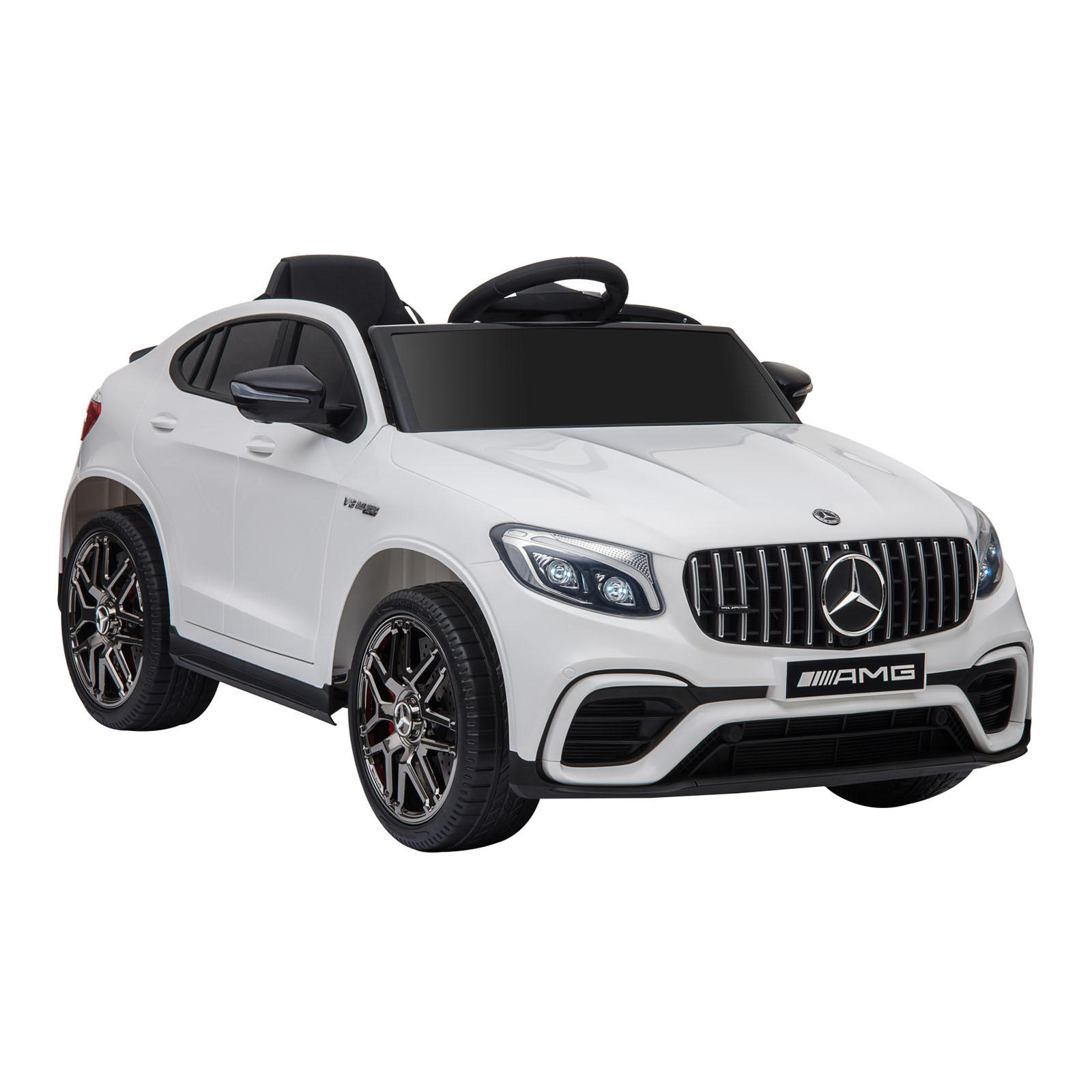 HOMCOM DĚTSKÉ AUTÍČKO Dálkově ovládané elektrické autíčko Mercedes-Benz MP3 37–60 měsíců 2 barvy