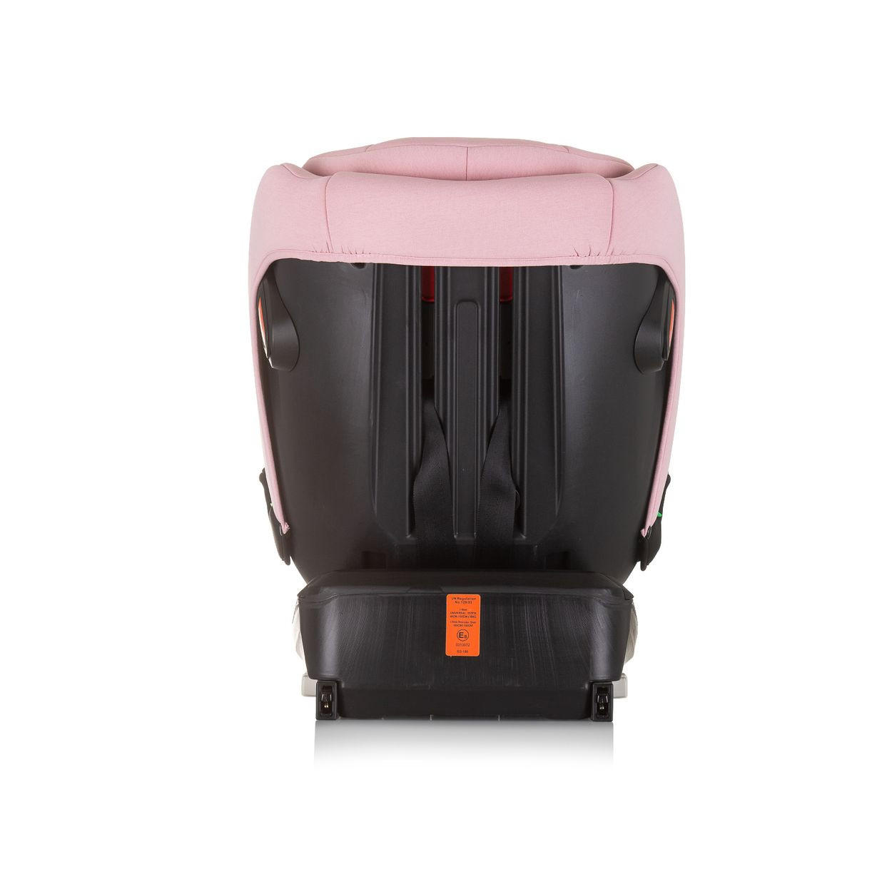 KINDERSITZ Tourino i-Size (40-150cm) rosa Isofix, höhenverstellbar, Stützbein, drehbar - Rosa, Kunststoff (46/78/49cm) - Chipolino