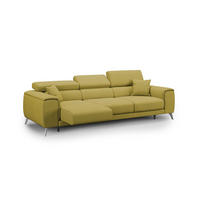 LINEARSOFA Fusion - Gelb, Textil (260/74/102cm) - Divani.store