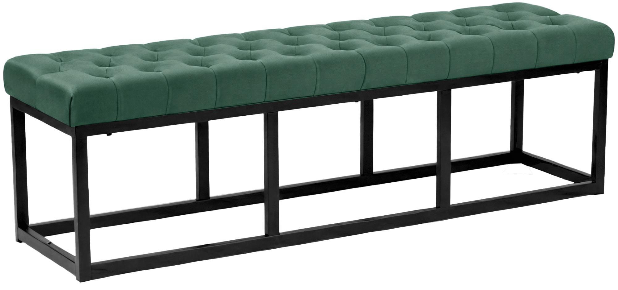 Deluke Sitzbank Grün 150x42x37 cm