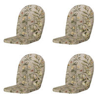 GARTENSTUHLKISSEN Elisa - Mehrfarbig - 105/52/5 cm - 4er-Set - Multicolor, Textil (52/5/105cm) - Madison