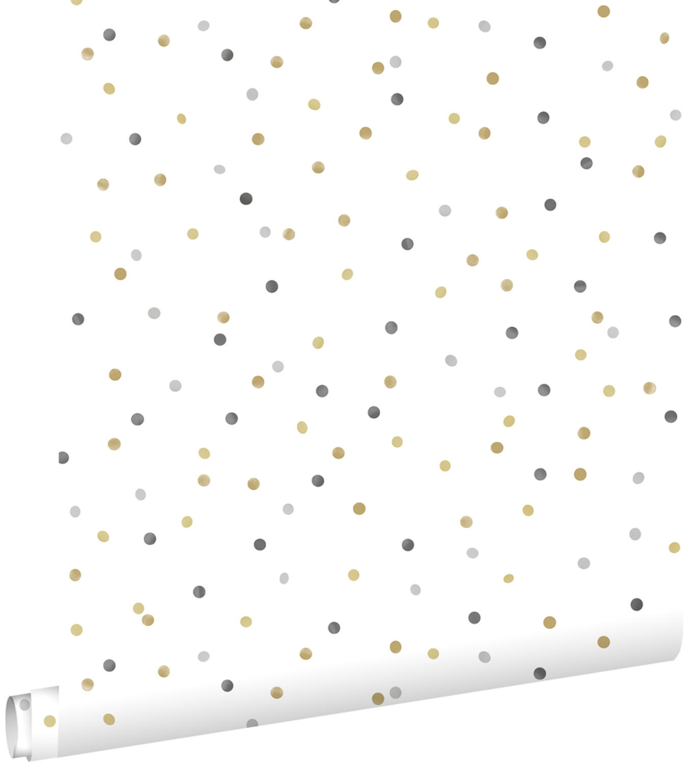 ESTAhome Tapete Gold 53x0.1 cm