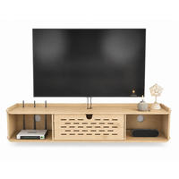 TV-ELEMENT Sima - Eichefarben, Holzwerkstoff (116.5/19.5/22cm) - Decorotika