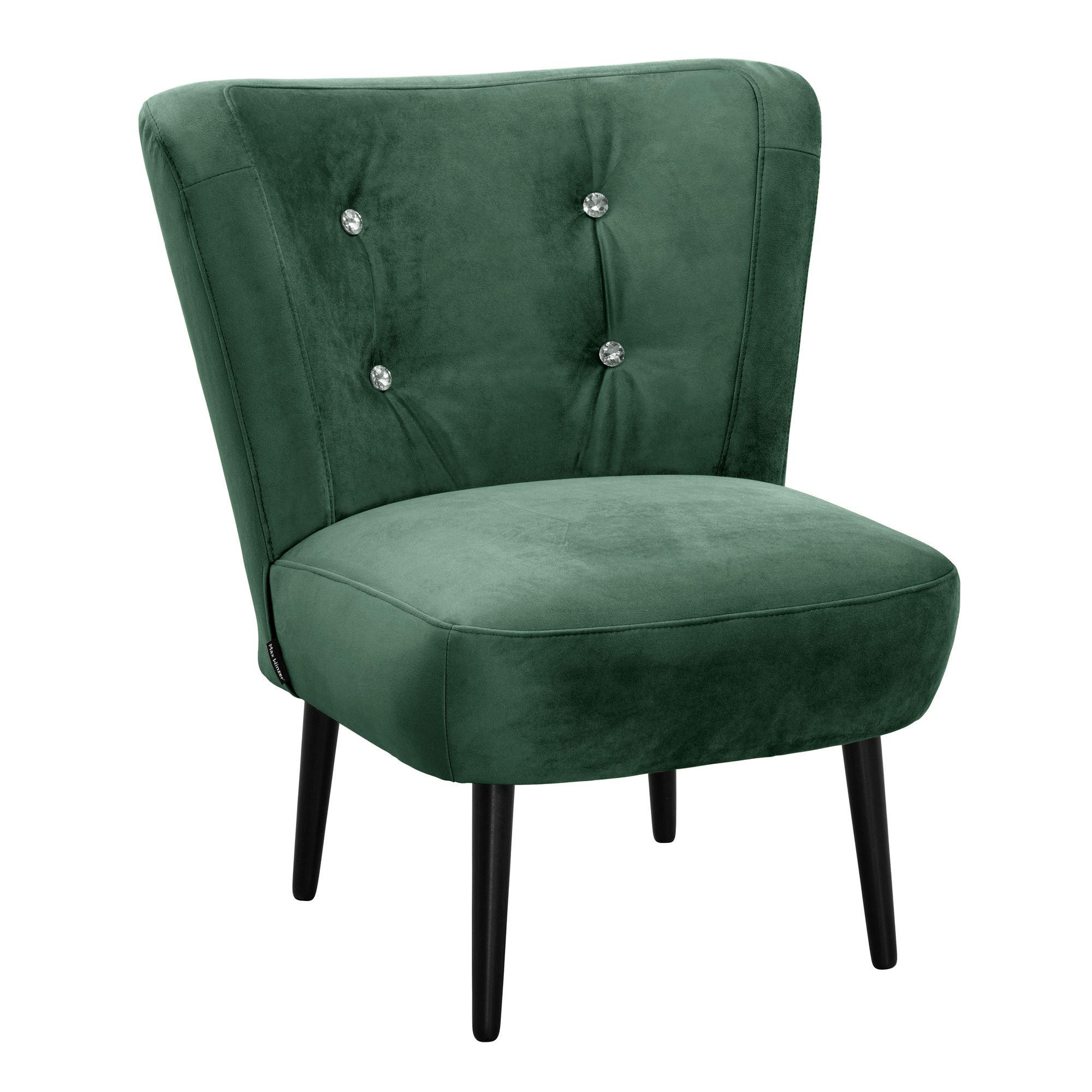 58aufmkessel Cocktailsessel Grün 68x80x69 cm