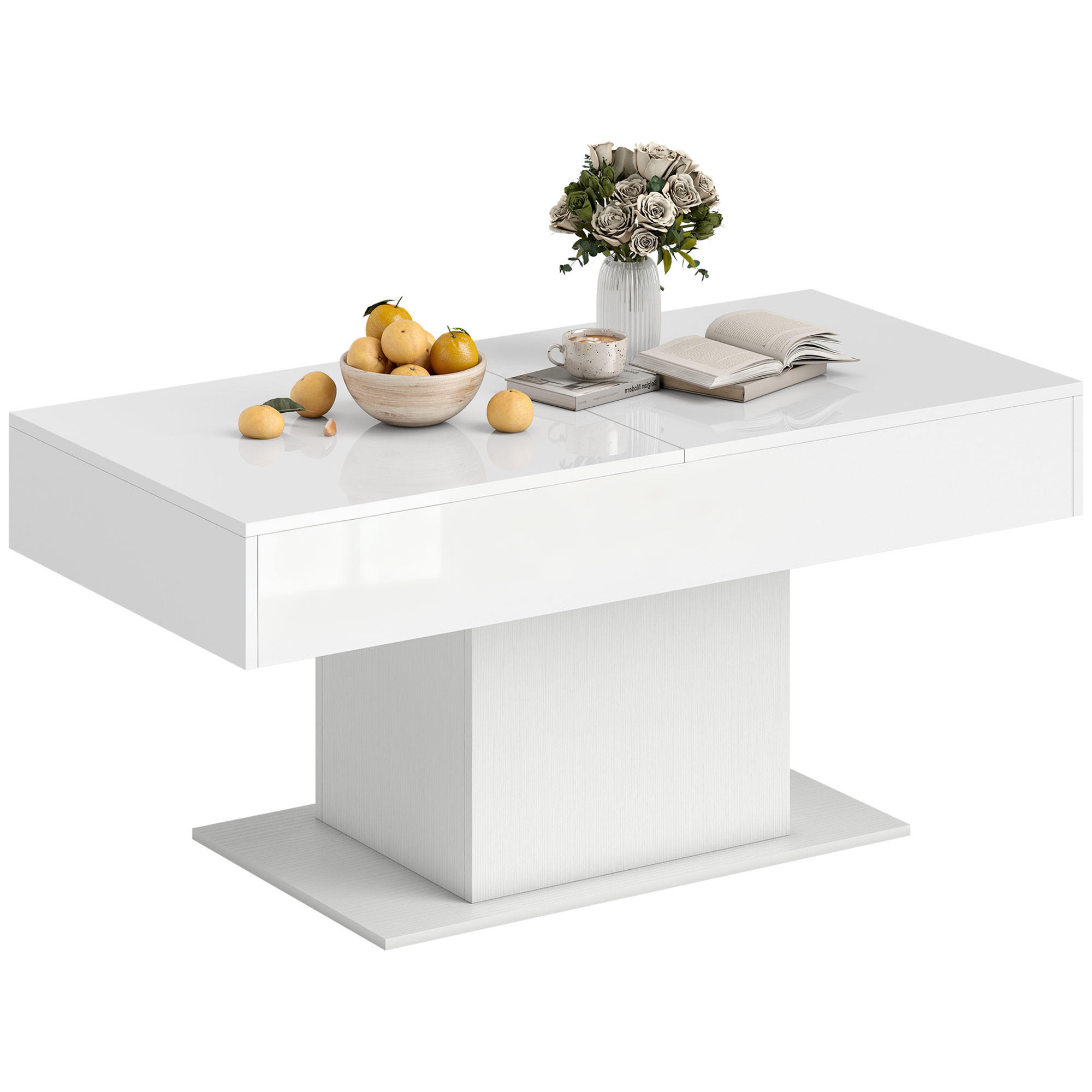 COUCHTISCH Schwarz 1 Stück - Schwarz, Kunststoff (178.5/53/49cm) - GiPP