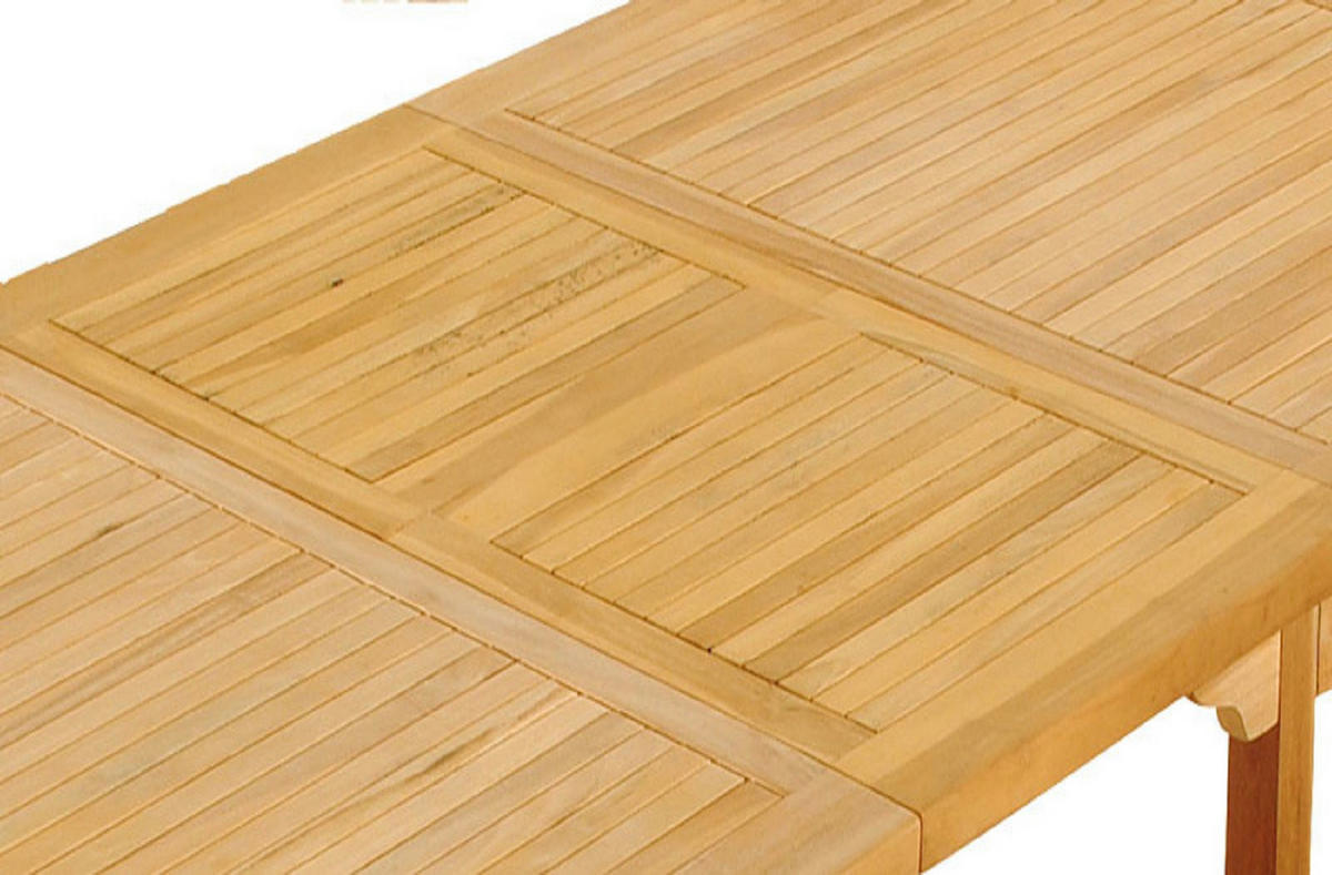 GARTENMÖBELSET 6TLG. KUBA ARUBA - Beige, Holz - SAM