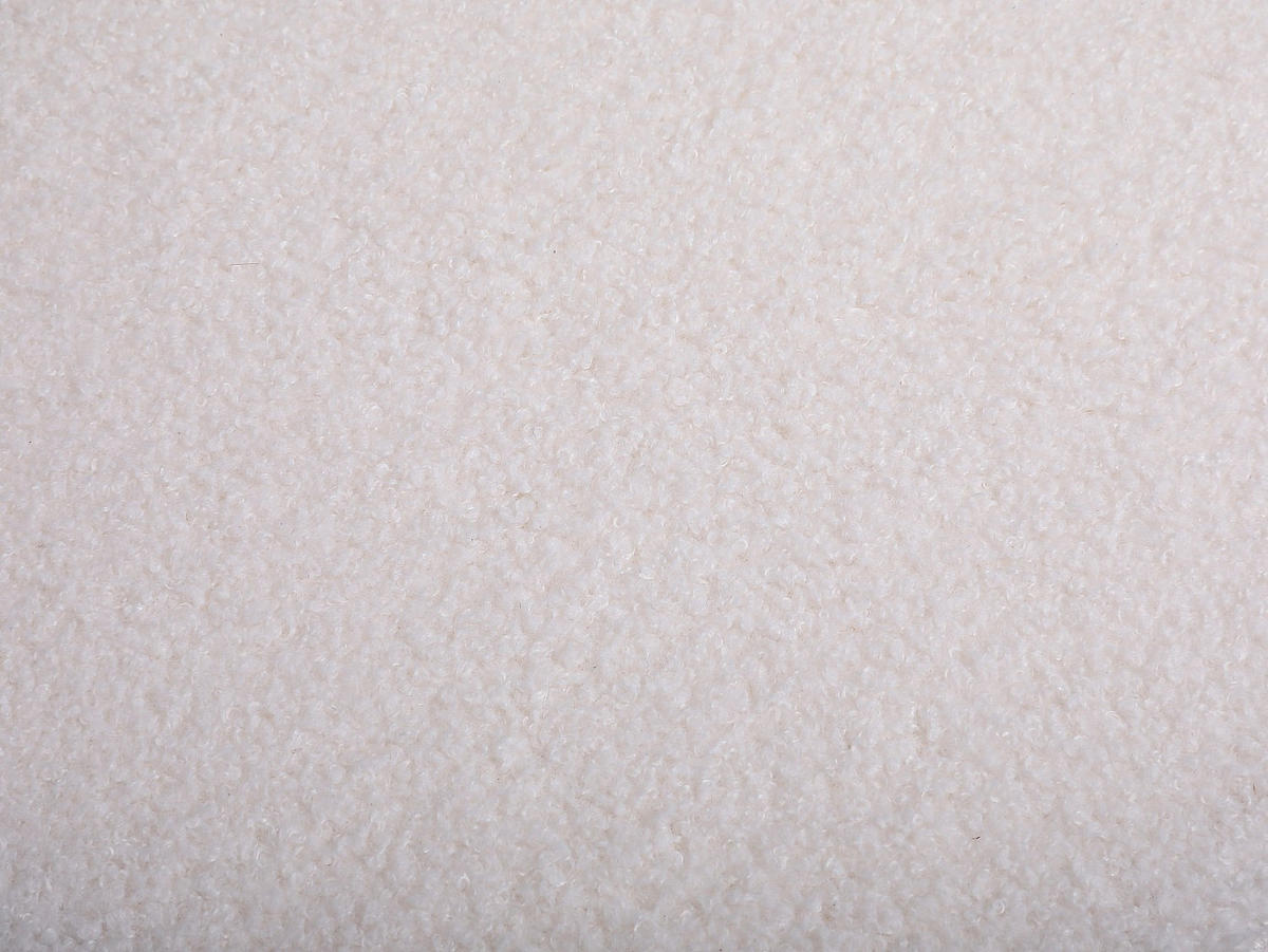 SITZHOCKER - 1 Person - Stoff - Weiß - ECAMBI - Weiß, Textil (40/45/40cm) - Vente-Unique