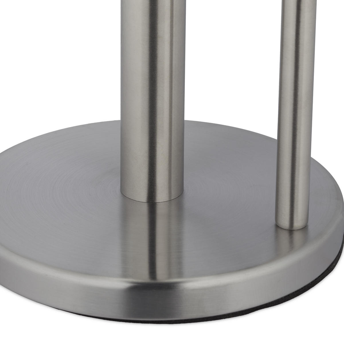 KÜCHENROLLENHALTER - Silberfarben, Metall (15/35/15cm) - Relaxdays