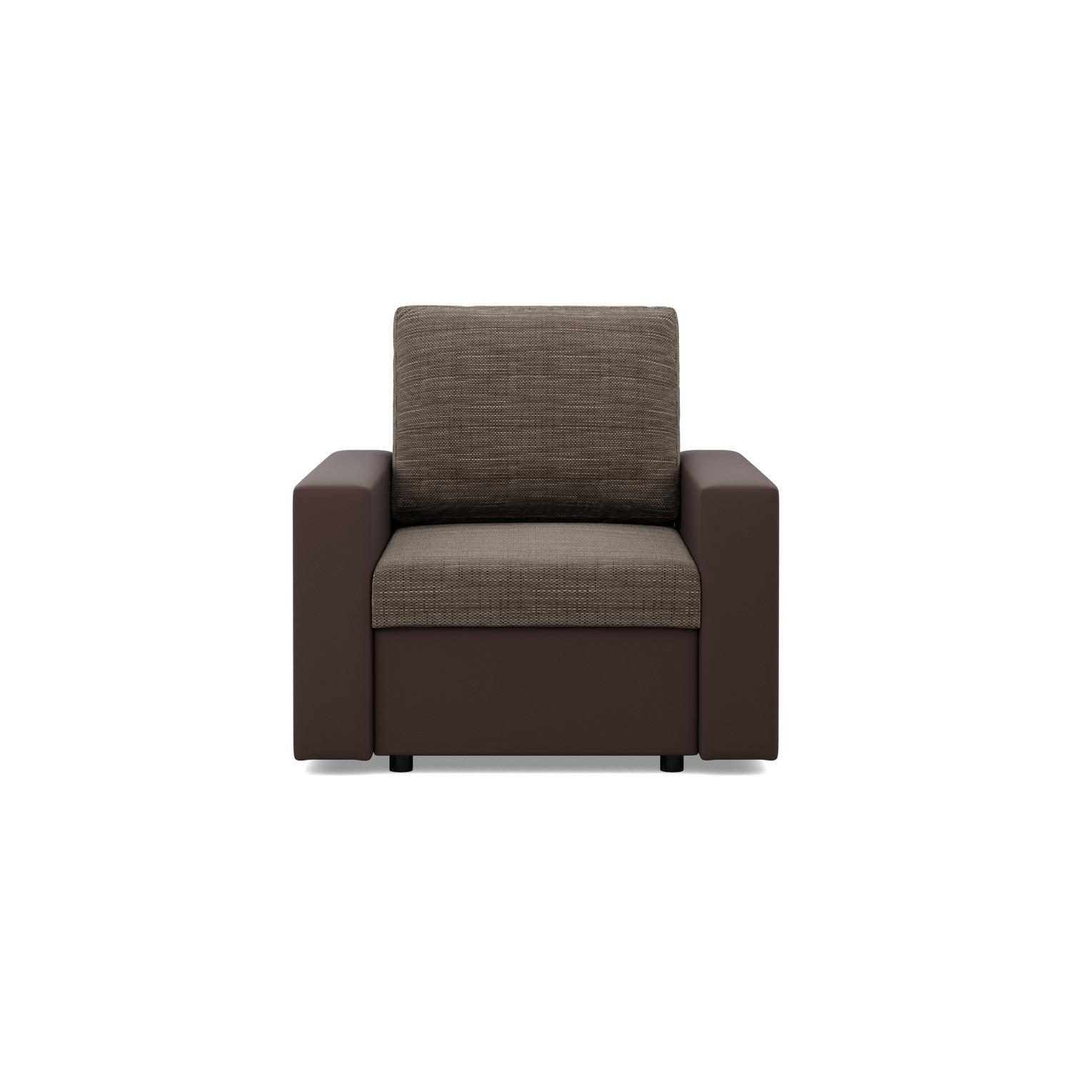 LOUNGESESSEL LUNA, BONELL, Braun + Braun - Braun, Textil (83/92/92cm)